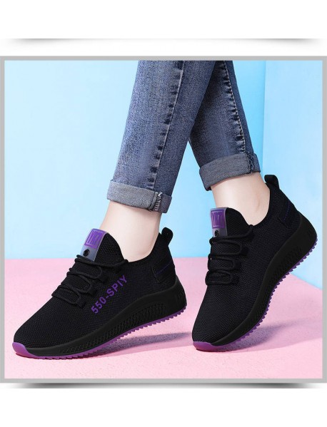 Foreign Trade Leisure Cloth Shoes Women's New Sports Shoes Women's Summer Single Shoes Women's Net Shoes Floor Stand Shoes Source Trend Sports Shoes