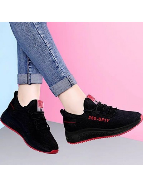 Foreign Trade Leisure Cloth Shoes Women's New Sports Shoes Women's Summer Single Shoes Women's Net Shoes Floor Stand Shoes Source Trend Sports Shoes