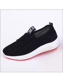 Foreign Trade Leisure Cloth Shoes Women's New Sports Shoes Women's Summer Single Shoes Women's Net Shoes Floor Stand Shoes Source Trend Sports Shoes