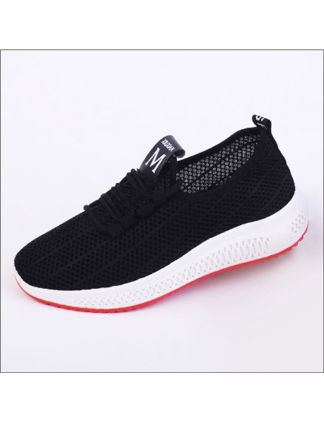 Foreign Trade Leisure Cloth Shoes Women's New Sports Shoes Women's Summer Single Shoes Women's Net Shoes Floor Stand Shoes Source Trend Sports Shoes