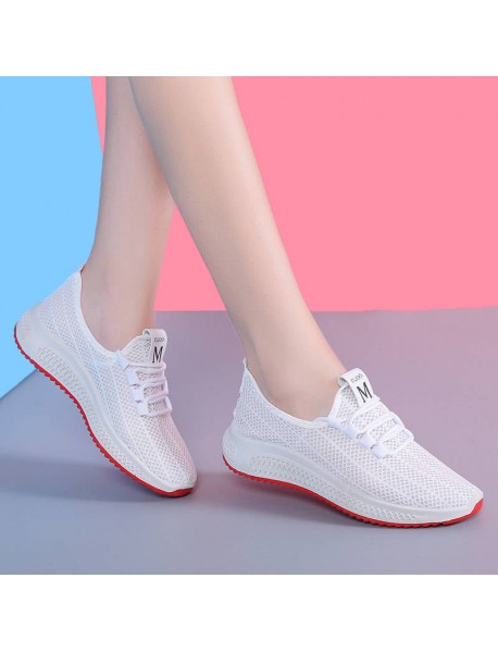 Foreign Trade Leisure Cloth Shoes Women's New Sports Shoes Women's Summer Single Shoes Women's Net Shoes Floor Stand Shoes Source Trend Sports Shoes